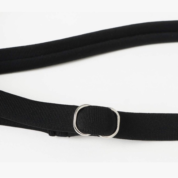 RXRXCOCO Womens Shirred Bandeau Bikini Cute 2-Piece Swimsuit Off Shoulder Size M - Picture 4 of 8